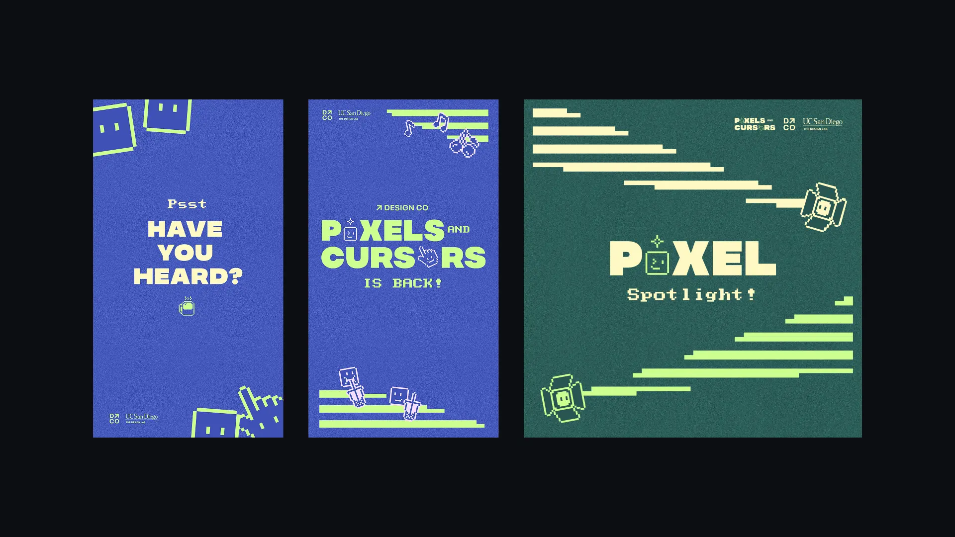 Pixels and Cursors graphics